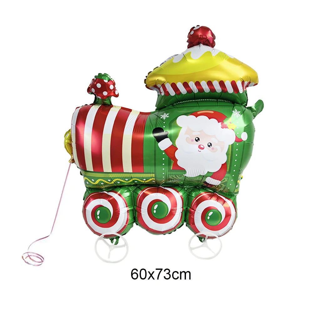 Christmas Standing Foil Balloons | 27 Festive Designs | Santa, Snowman, Reindeer & More | Party & Home Decor