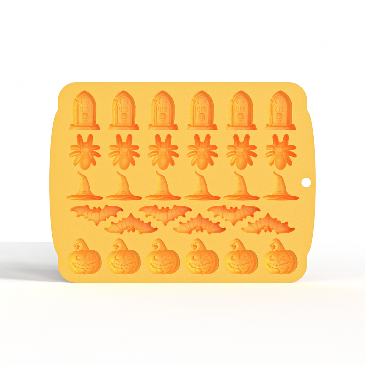 3D Halloween Silicone Baking Mould | Skull, Brain, Pumpkin & Zombie | Food Grade | Cake, Chocolate & Ice | Party Decoration