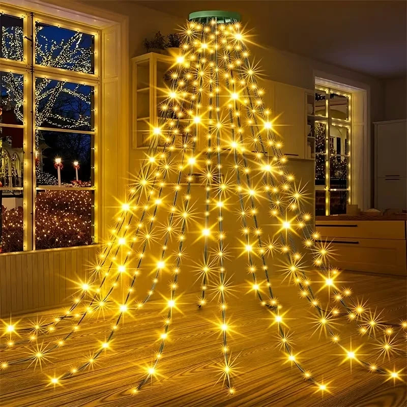 Christmas Tree USB Fairy Lights | 200cm | 280 or 400 LED | Warm White & Multicolour | Indoor & Outdoor