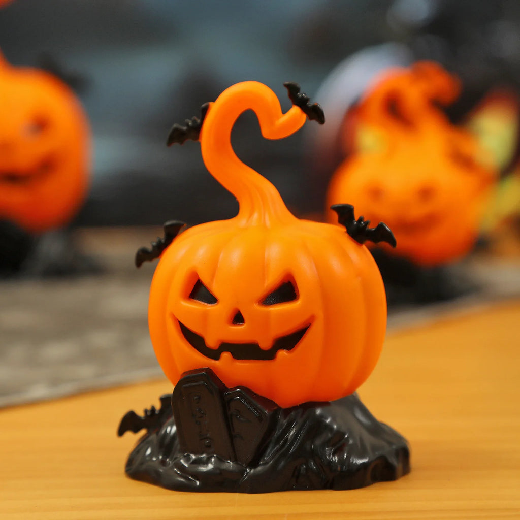 Halloween Pumpkin Lantern with Hook – LED Candle Light Decoration for Home, Porch, Bar & Party