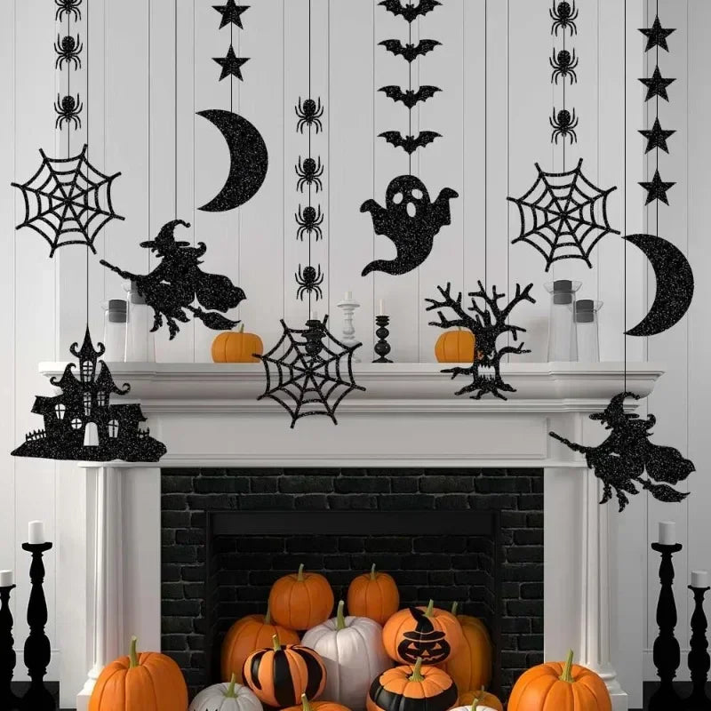 6-Piece Hanging Garland Banner Set