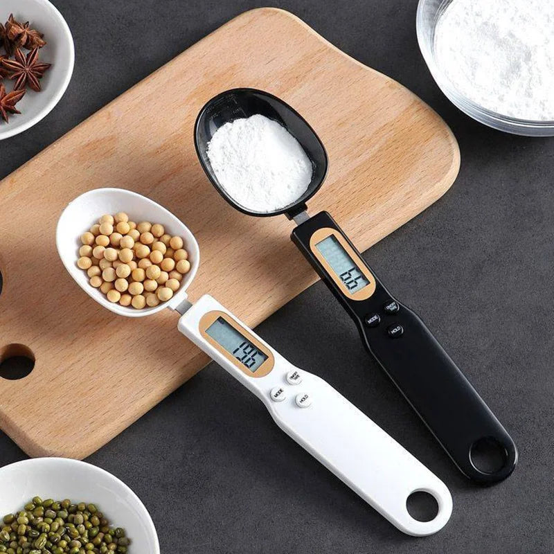 Digital Spoon Scale – Mini LCD Kitchen Scale 0.1g–500g for Baking, Coffee & Cooking