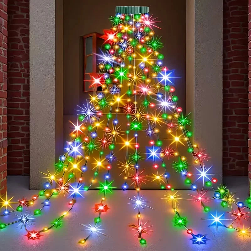 Christmas Tree USB Fairy Lights | 200cm | 280 or 400 LED | Warm White & Multicolour | Indoor & Outdoor