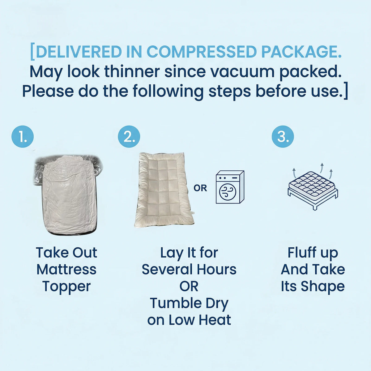 Quilted Mattress Topper & Protector – Anti-Allergy, Breathable & Extra Deep Fit | All UK Sizes