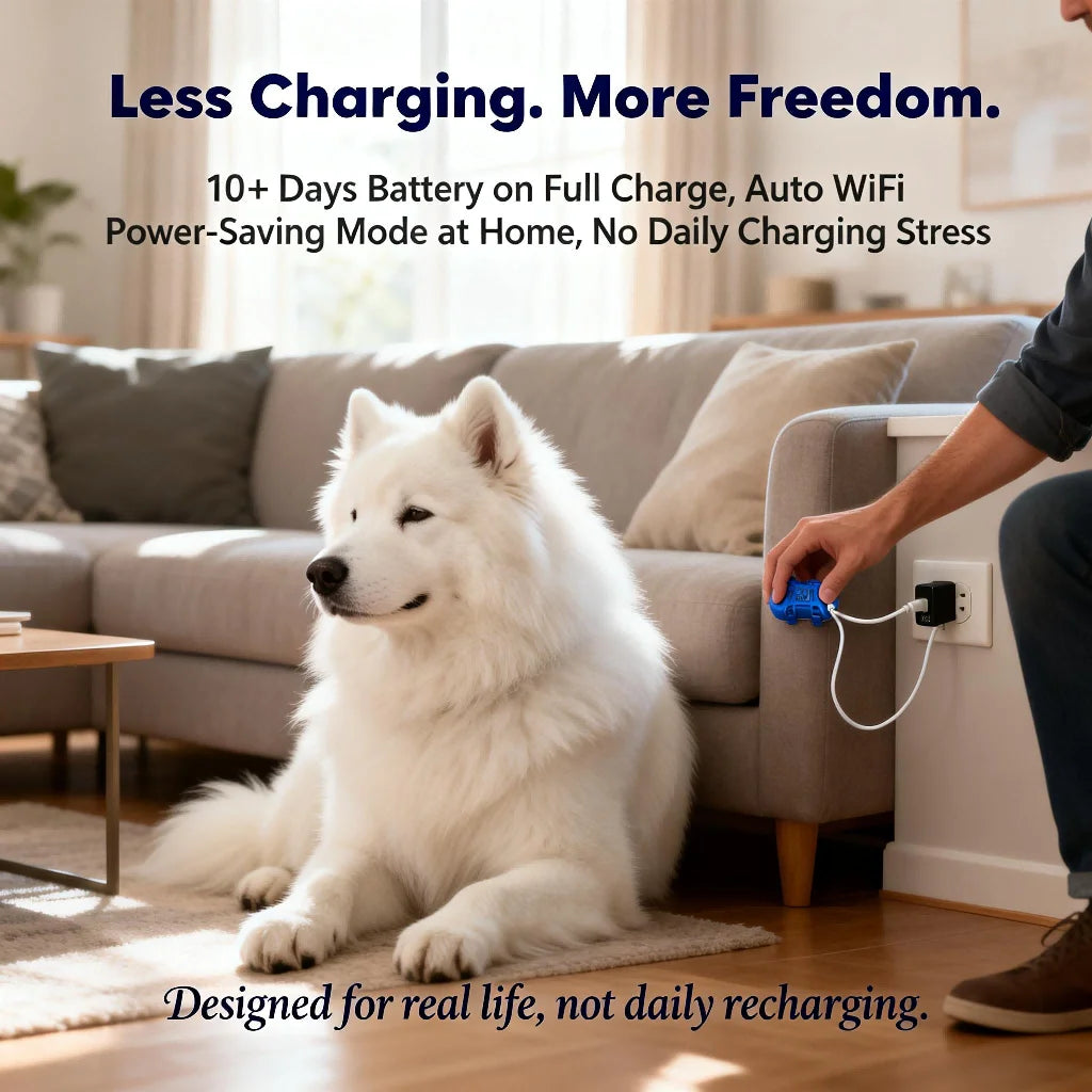 Unlimited Distance GPS Pet Tracker