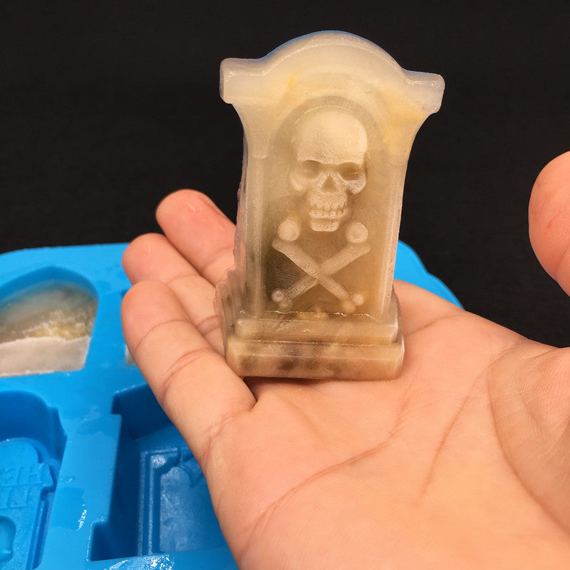 3D Halloween Silicone Baking Mould | Skull, Brain, Pumpkin & Zombie | Food Grade | Cake, Chocolate & Ice | Party Decoration