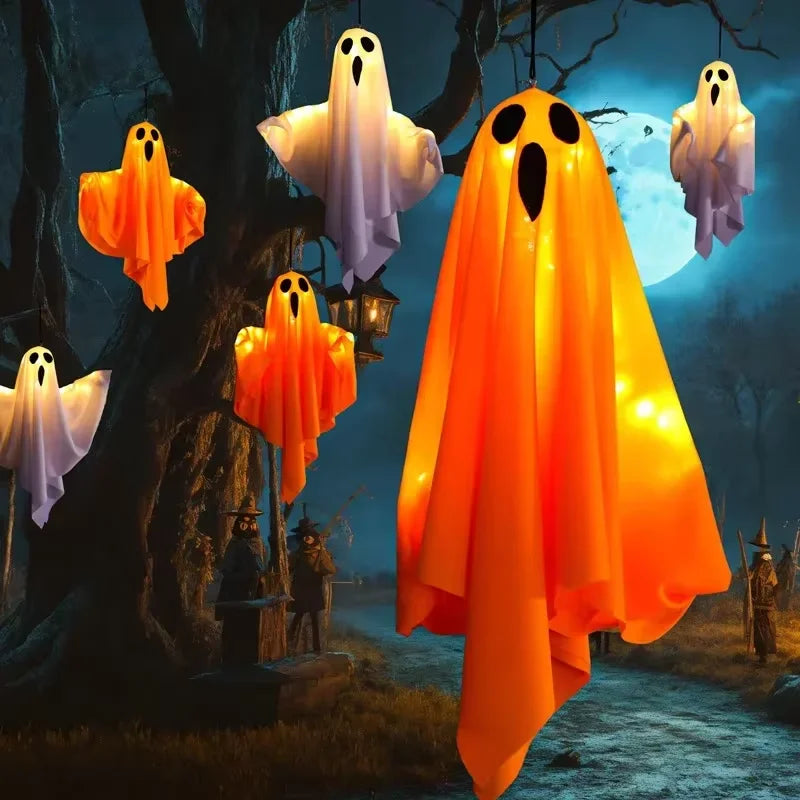 LED Halloween Hanging Ghost Decoration