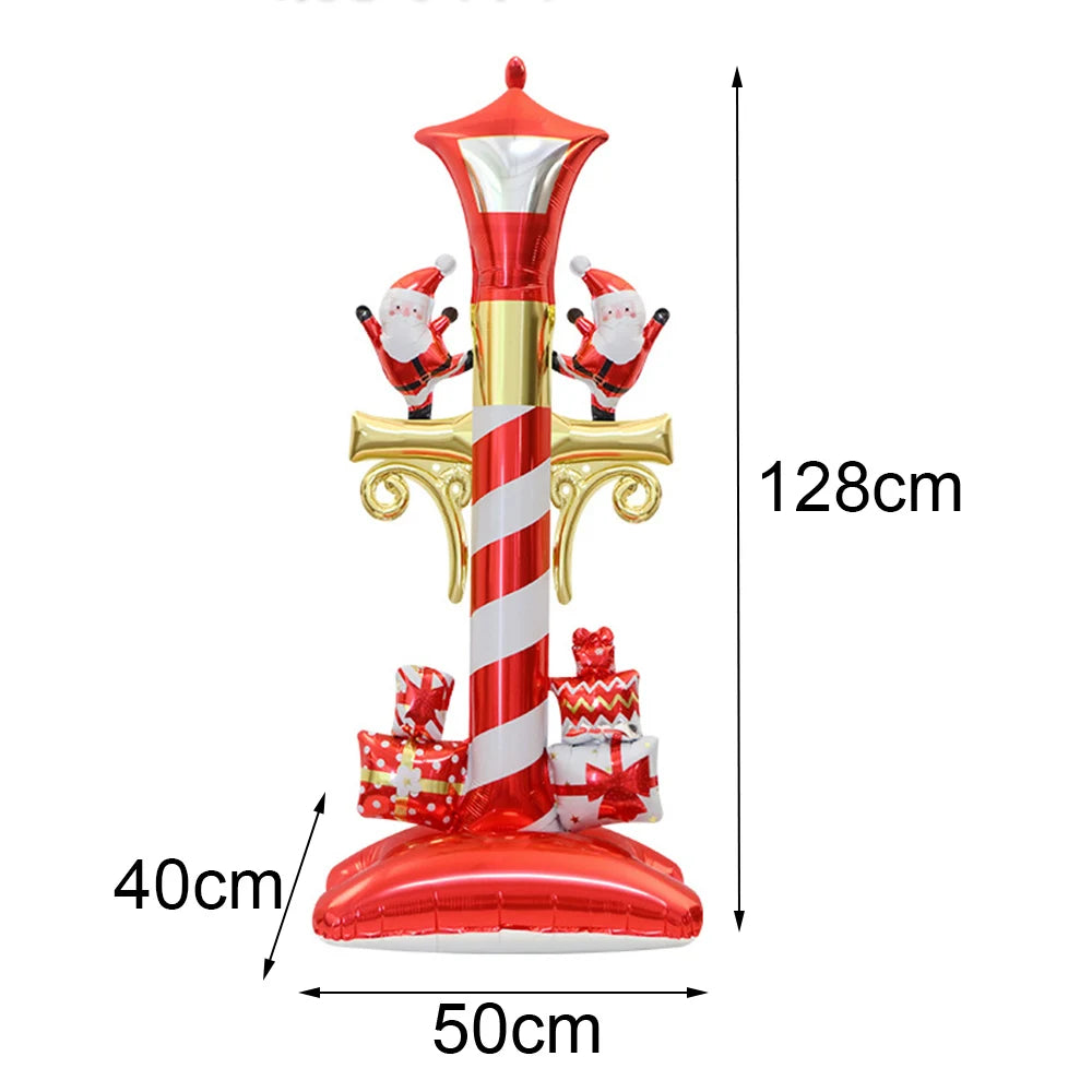 Christmas Standing Foil Balloons | 27 Festive Designs | Santa, Snowman, Reindeer & More | Party & Home Decor