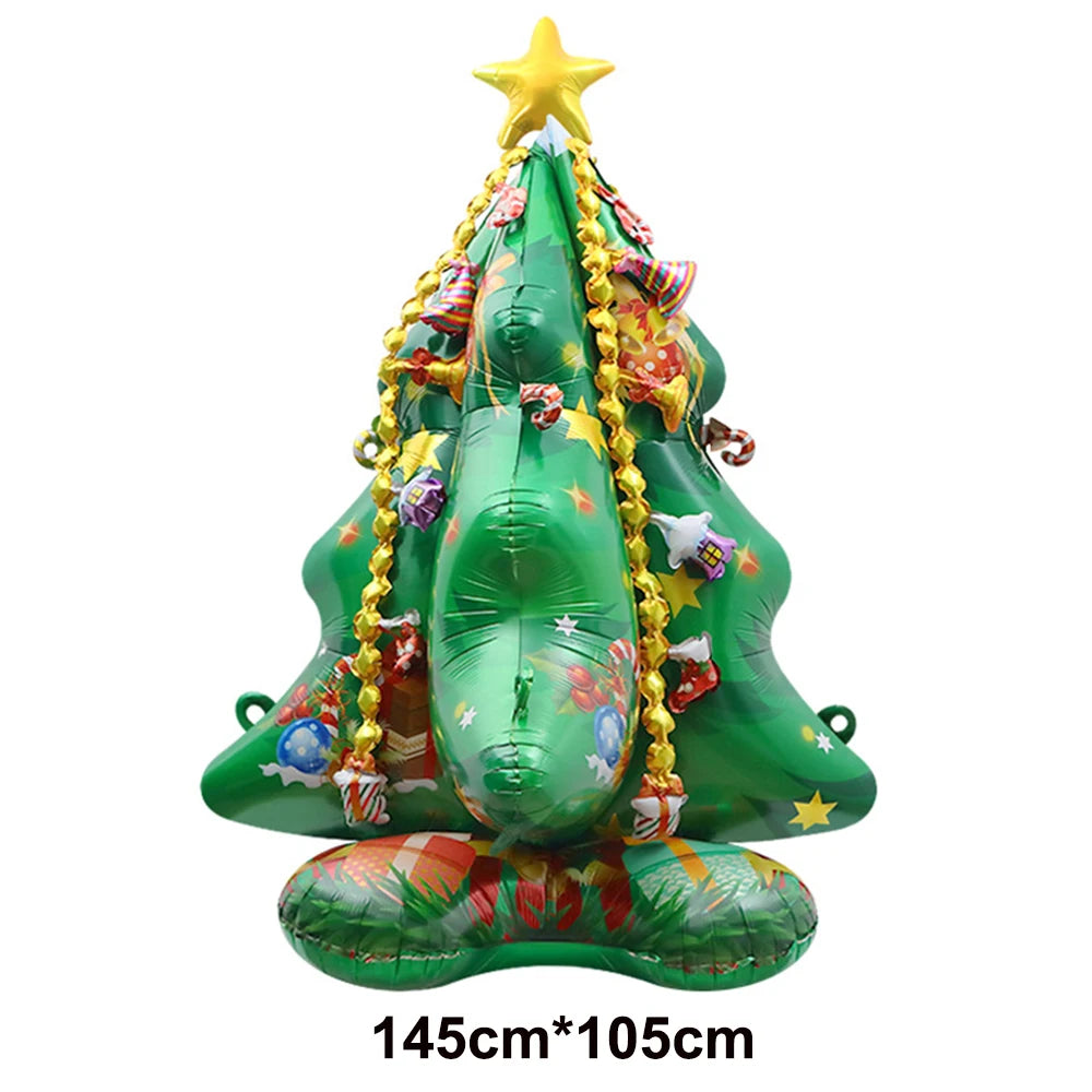 Christmas Standing Foil Balloons | 27 Festive Designs | Santa, Snowman, Reindeer & More | Party & Home Decor
