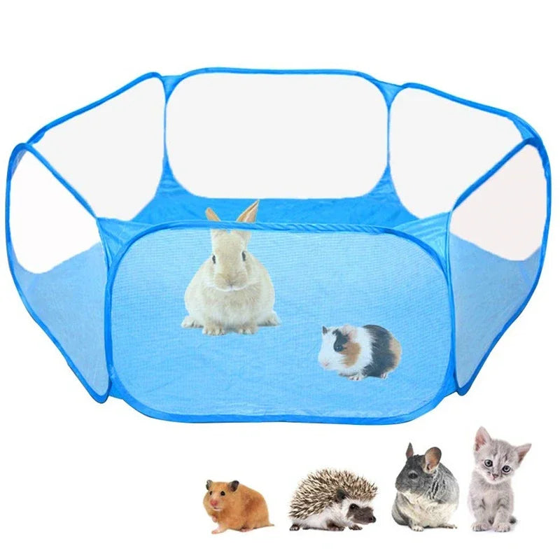 Portable Foldable Pet Playpen for Cats & Small Pets