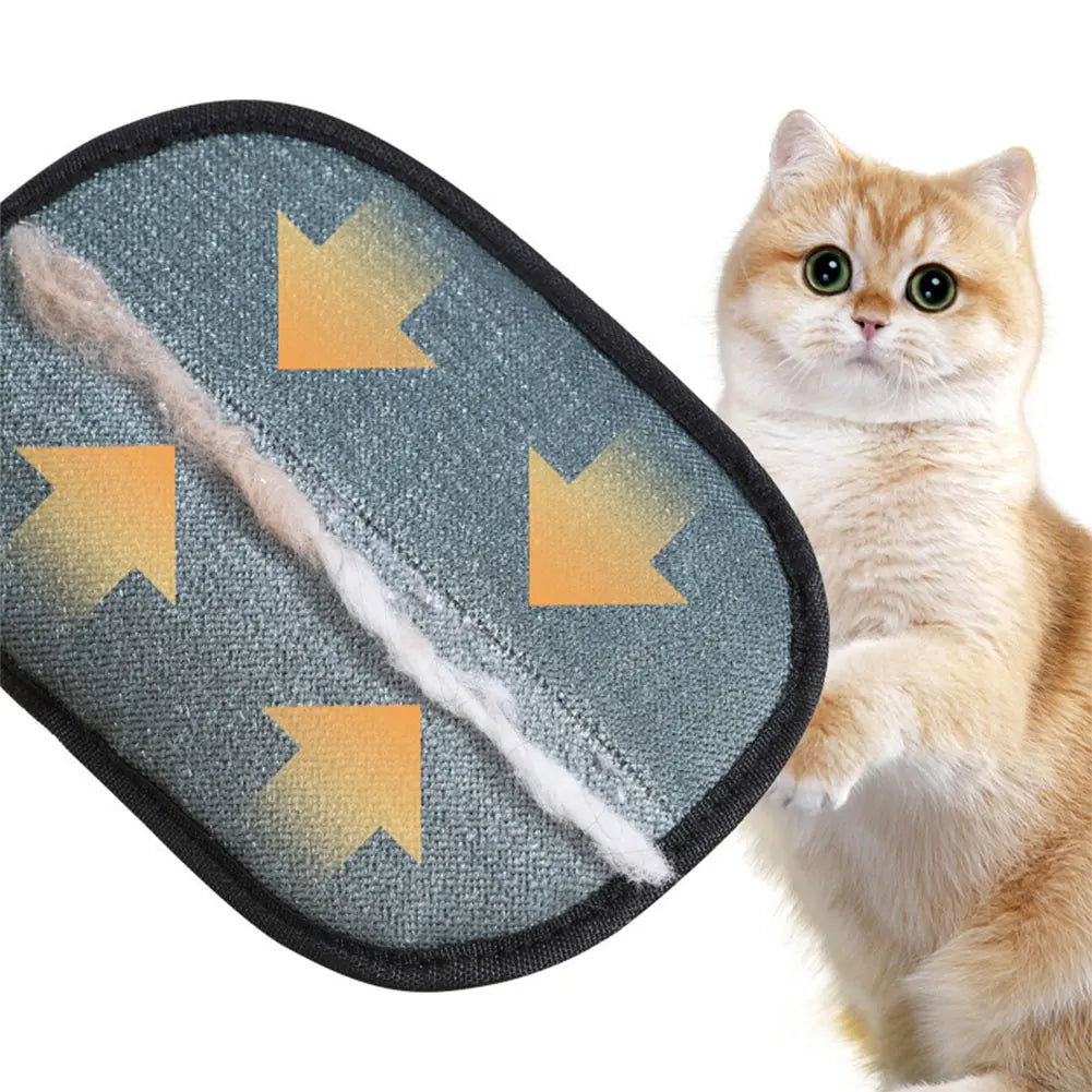 Pet Hair Remover Grooming Glove for Dogs Cats & Rabbits – Deshedding Mitt