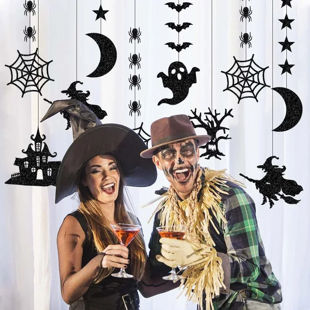 6-Piece Hanging Garland Banner Set