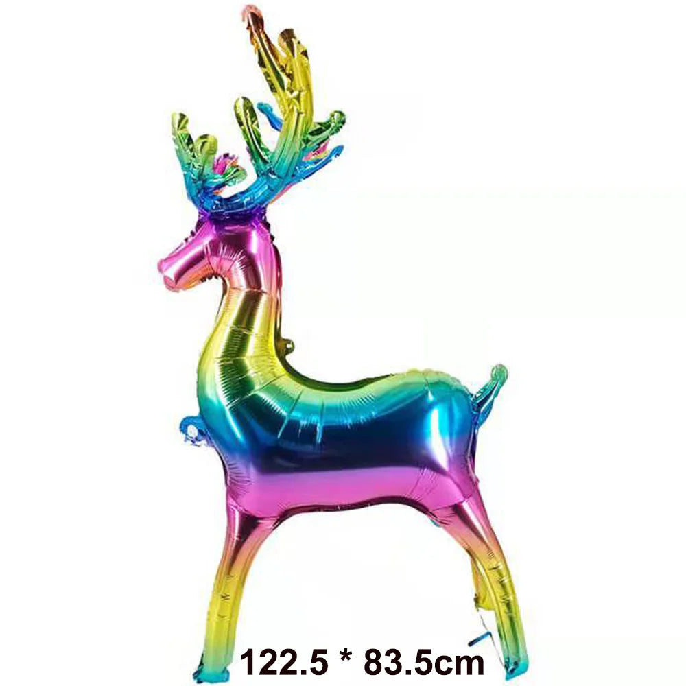 Christmas Standing Foil Balloons | 27 Festive Designs | Santa, Snowman, Reindeer & More | Party & Home Decor
