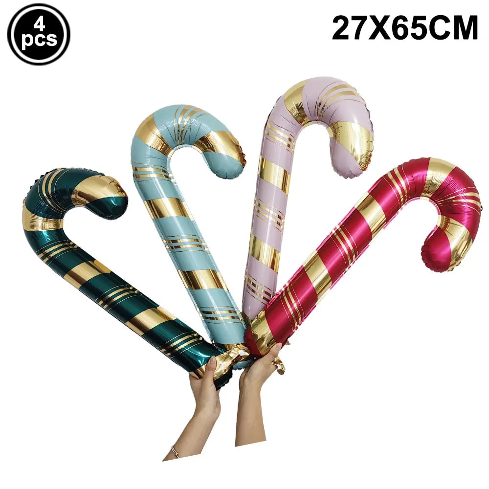 Christmas Standing Foil Balloons | 27 Festive Designs | Santa, Snowman, Reindeer & More | Party & Home Decor