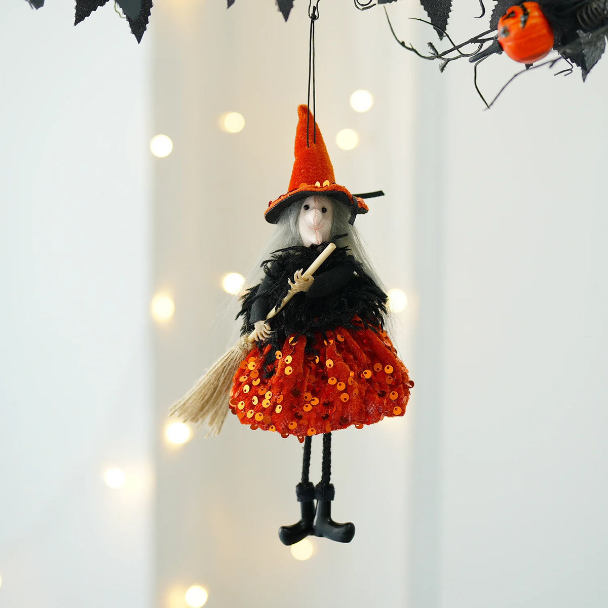Cute Halloween Hanging Ornament with Dangling Legs