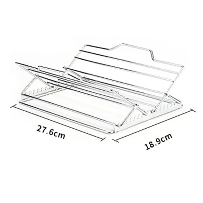 Adjustable Stainless Steel V-Shaped Turkey Roasting Rack