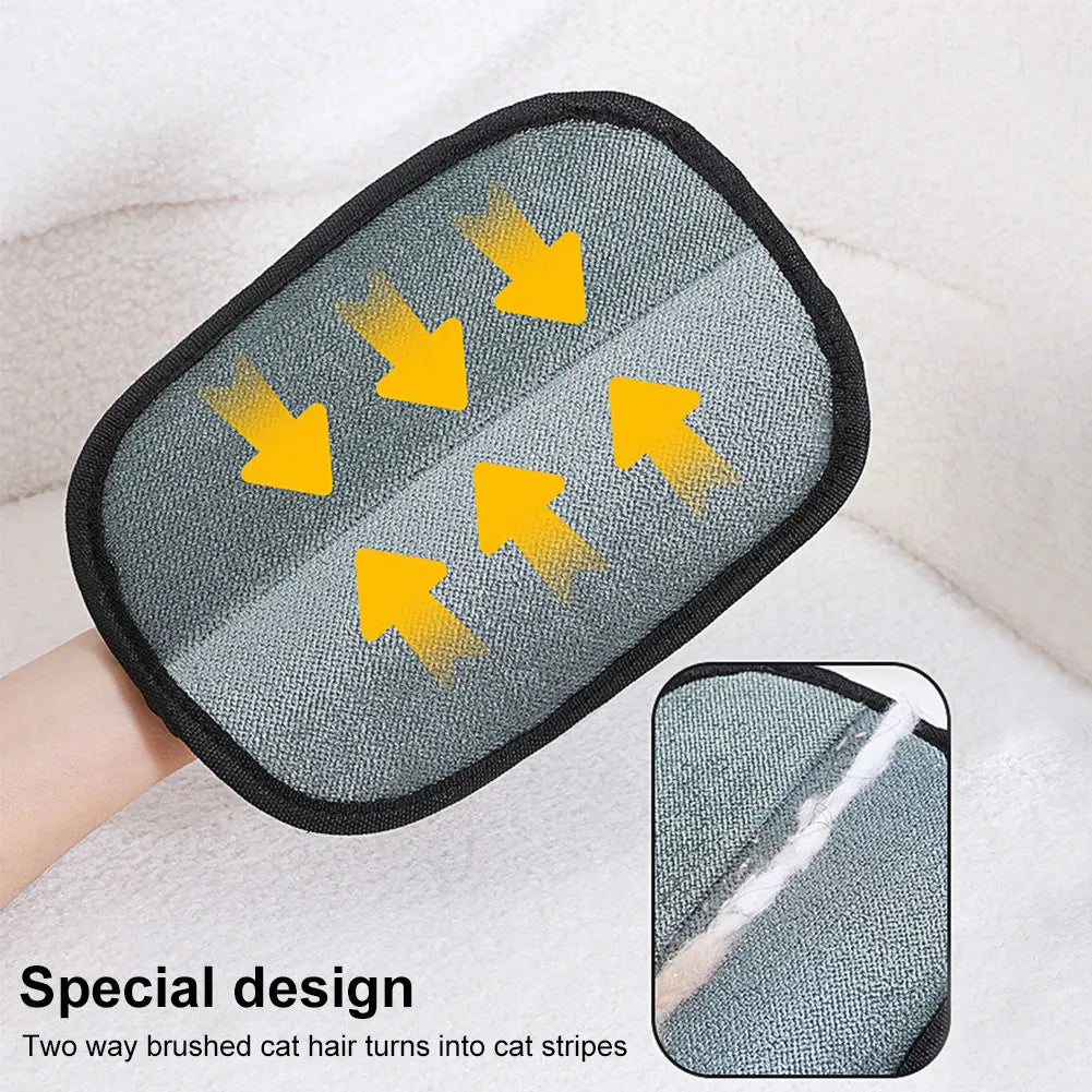 Pet Hair Remover Grooming Glove for Dogs Cats & Rabbits – Deshedding Mitt