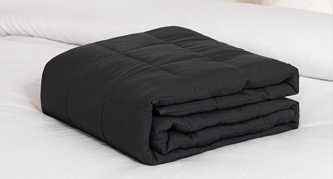 Good Nite Weighted Blanket – 4kg, 6kg & 8kg, Grey Microfibre, Adults